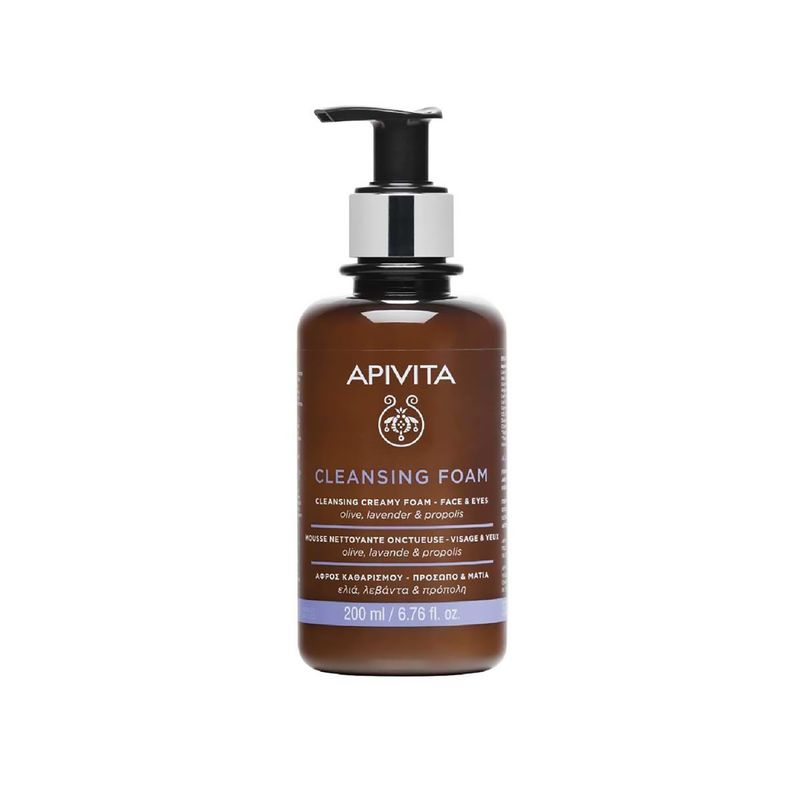 Apivita-Cleansing-Creamy-Foam-Face-Y-Eyes-X-200-Ml.