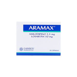 Aramax Amldp.2.5Mg-Lst.50Mg X 30Cap.Gp