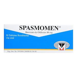 Spasmomen (Bromu.Otilnio) 40Mg X 30Tab