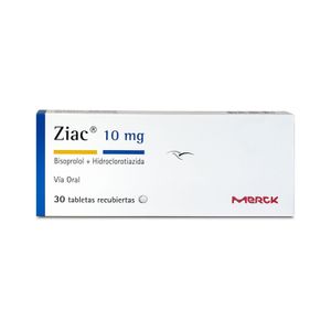 Ziac 10 (Bisop-Hidroclo) X 30Tab Mck