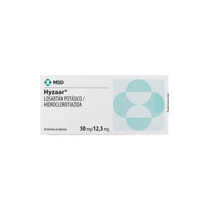Hyzaar 50/12.5Mg (Losart-Hidroc) X 30Tab.Msd