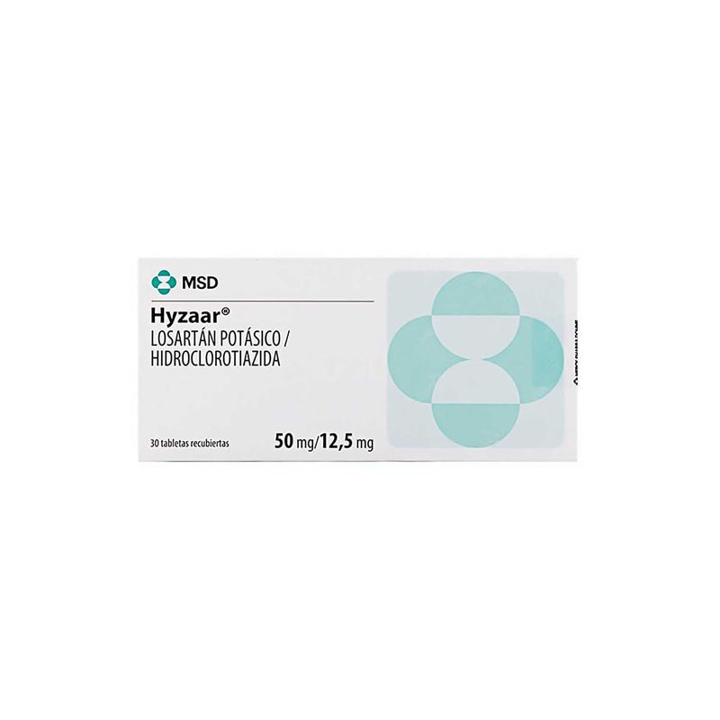 Hyzaar-50-12.5Mg--Losart-Hidroc--X-30Tab.Msd