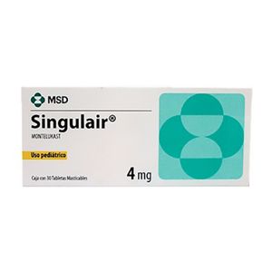 Singulair Pediatrico 4Mg (Montelukas) X 30Tab.Mastc.Msd