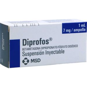 Diprofos 1Ml 7Mg (Betametasona) X 1Amp.Msd