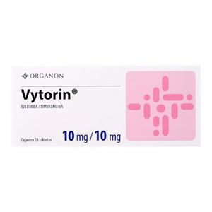 Vytorin 10/10Mg (Ezetim-Simvast) X 28Tab Msd