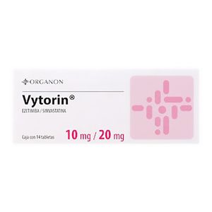 Vytorin 10/20Mg (Ezetim-Simvast) X 14Tab Msd