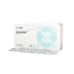 Arcoxia 60Mg (Etoricoxib) X 14Tab.Msd