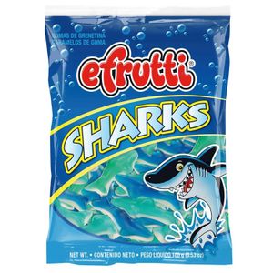 Gomas Gummi Sharks E.Frutti  Blx100G