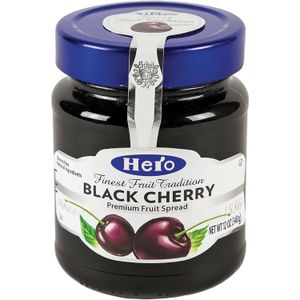 Hero Black Cherry Fruit Spread X 340 G