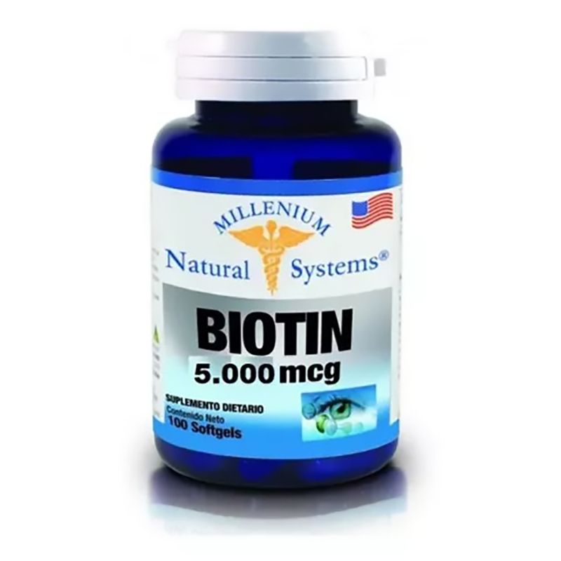Biotin-5000Mcg-X-100-Cap-Ns049