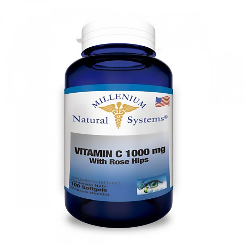 Vitamin-C-1000Mg-Rose-Hips-X-100Cap.Ns