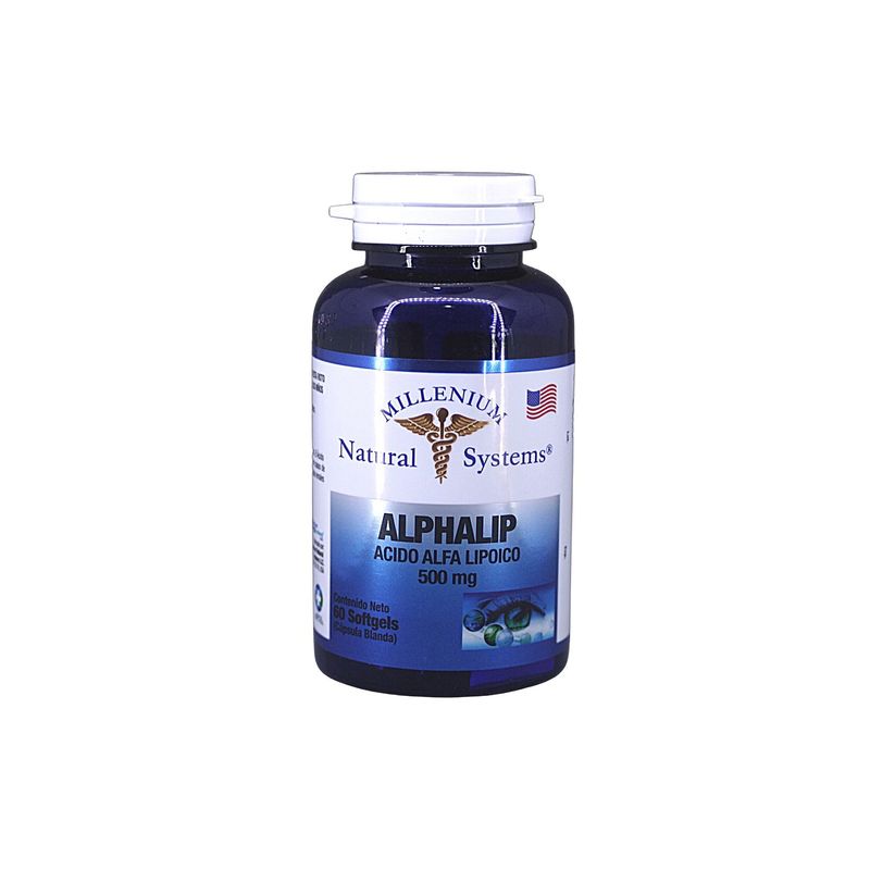 Alphalip-500-Mg--Acido.Lipoico--X-60-Cap-Millenium