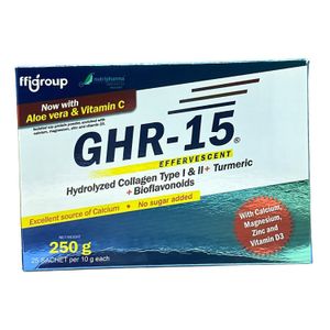 Ghr 15 Efervescente X 25 Sob X 10Gr.C/U.Ns