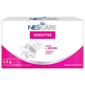 Nescare Sensitive L.Reuteri Probioticos En Polvo Suplemento D