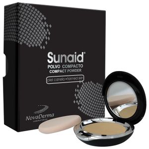 Sunaid Polvo Compacto Compact Power Piel Canela Tannel Skin