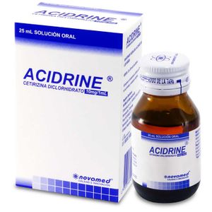 Acidrine (Cetirizina)Sol 10Mg/1Ml X 25Ml.Nm
