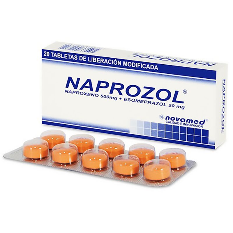 Naprozol--Naprox-Esomep--500Mg-20Mg-X-10Tab.Nm