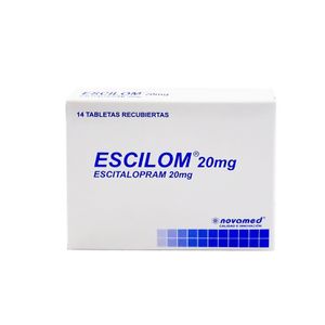 Escilom (Escitalopram) 20Mg. X  14 Tabs