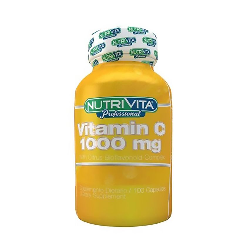 Vitamin-C-1000-Mg-With-Citrus-Bioflavonoid-Complex-X-100Capsulas-Nutrivita.