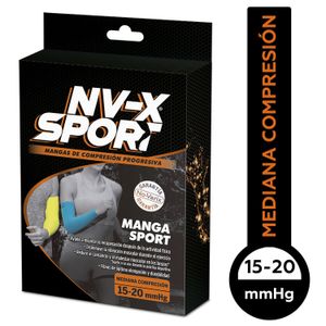 No-Varix Sport Manga De Comp.Grad. Agua Marina Acido Xl-Xg Ref.10104566.Of