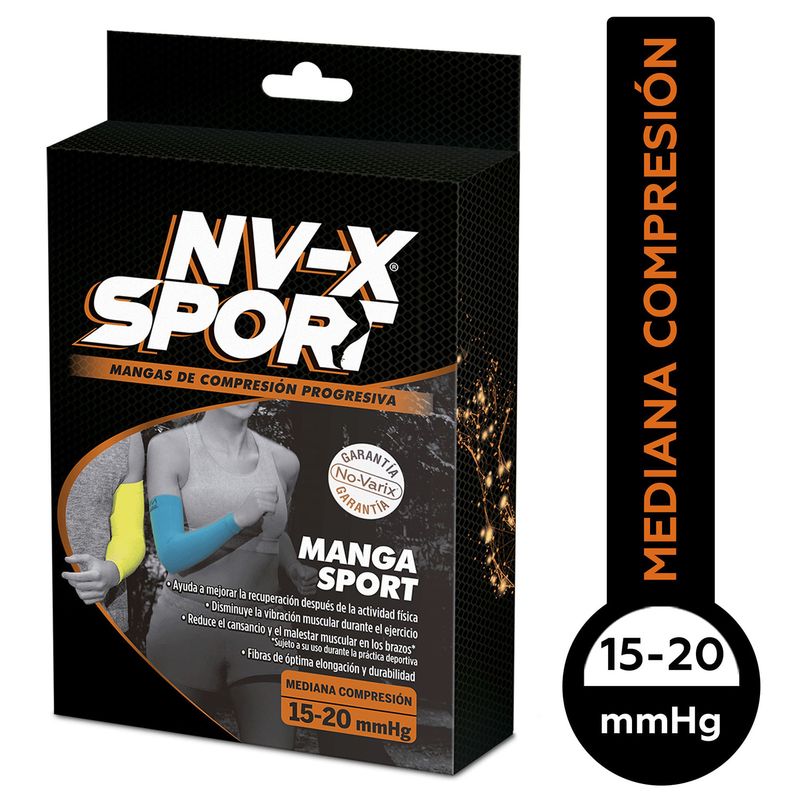 No-Varix-Sport-Manga-De-Comp.Grad.-Agua-Marina-Acido-Xl-Xg-Ref.10104566.Of