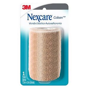 Venda Elastica Coban Color Beige 3"
