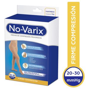 No-Varix Pantimedia Opaca 20-30 Talla L Color Beige