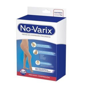 No-Varix Pantimedia Trasnp.Mediana Comp. Beige L-G Ref.10109305.Of
