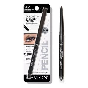 Revlon Colorstay Eyeliner Pencil (Delineador Retractil Black Brown 202)