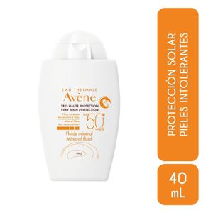Avene Prot.Sol 50+Fluido Mineral Sin Color X 40Ml