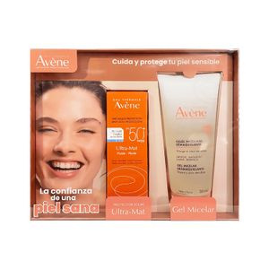 Av Kit Ultra Mat Solar Fluido Spf 50 Ml + Miscelar Desmaquillante X 200 Ml