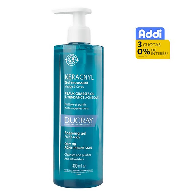 Ducray-Keracnyl-Gel-X-400Ml-Percos