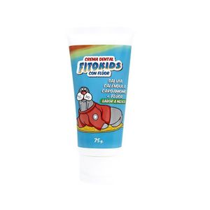 Cre.Dental Fito Kids C.Fluor Menta 75 Gr