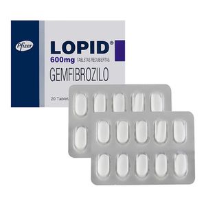 Lopid (Gemfibrozilo) 600Mg X 20Tab.Pf