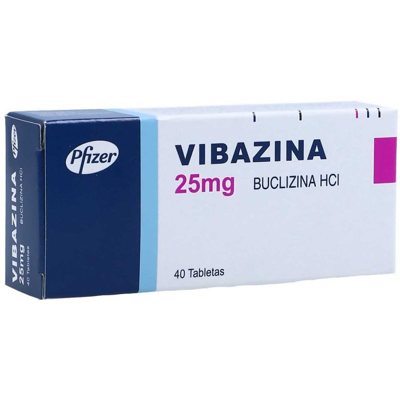 Vibazina-Hcl--Buclizina--25Mg-X-40Tab.Pf