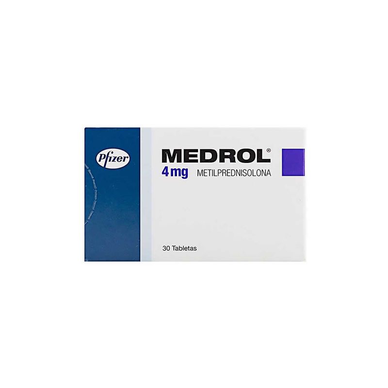 Medrol--Metilprednisolona--4Mg-X-30Tab.Pf