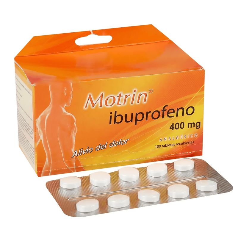 Motrin--Ibuprofeno--400Mg-X-100Tab.Rec.Pf