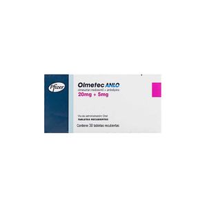 Olmetec Anlo (Olmesa-Amlodi) 20 Mg+5 Mg X 30Tab