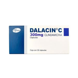 Dalacin C (Clindamicina) 300Mg 32 Capsulas