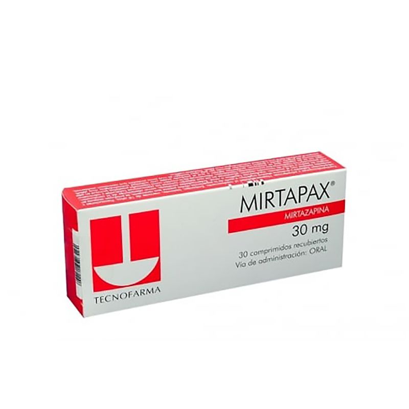 Mirtapax--Mirtazapina--30Mg-X-30Comp.Tf