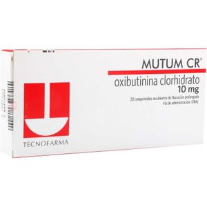Mutum Cr (Oxibutina) 10Mg X 10Comp.Tf