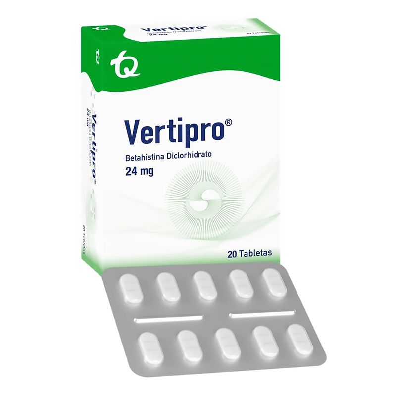 Vertipro-Betahistina-Diclohidrato-X-24-Mg--X-20-Tab