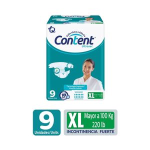 Content Ultrasec Talla Xl X 9 Und