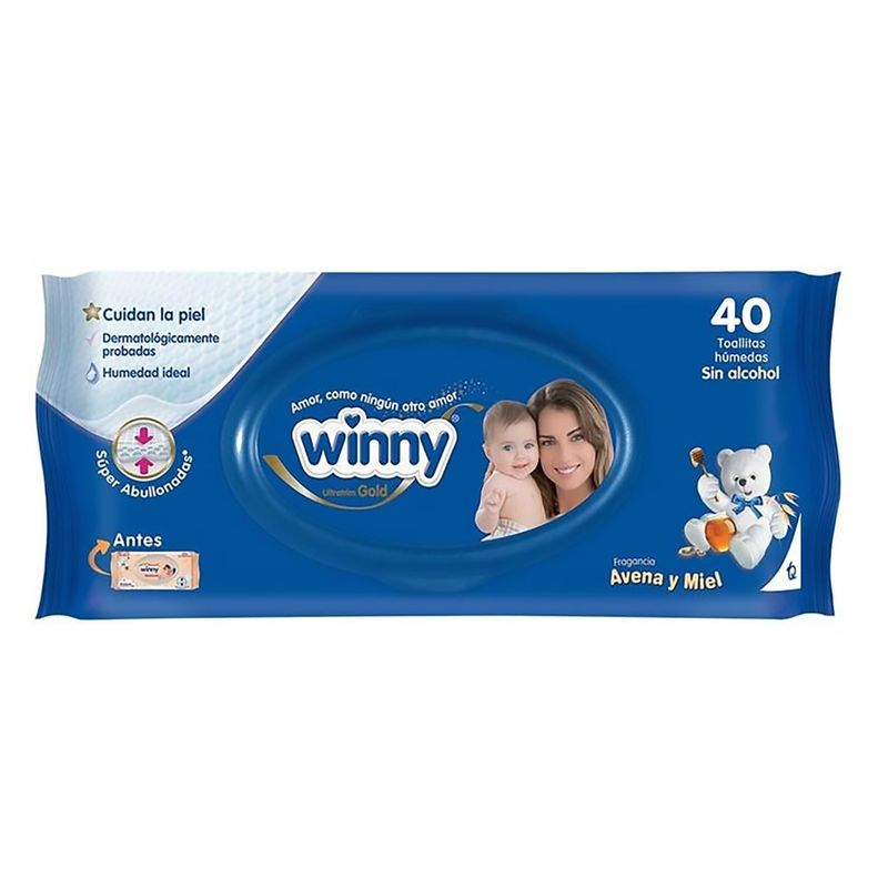 Winny-Super-Abullonadas-Avena-Miel-X-40Ud.Mk