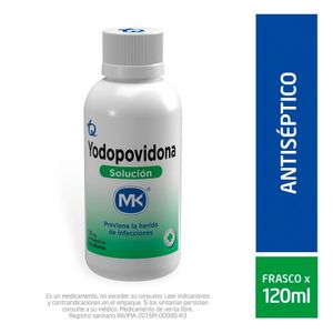 Yodopovidona Mk Solucion Fcox120Ml