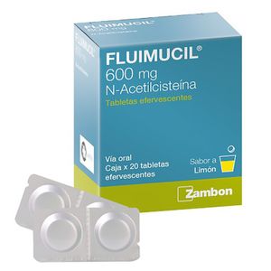 Fluimucil (N-Acetilcisteina) Efer 600Mg X 20Comp.Zbn