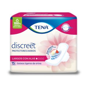 Prot.Tena Largo Alas Discreet 15Und