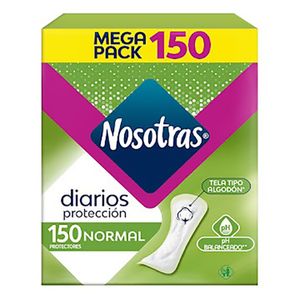 Protectores Nosotras Diarios Normal X  150 Und
