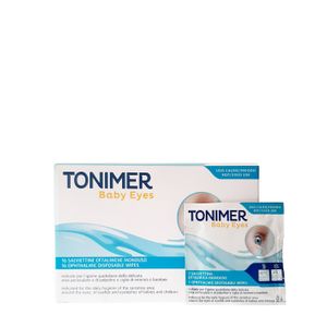 Tonimer Baby Eyes Toallitas Oftalmicas X 16 Sobres