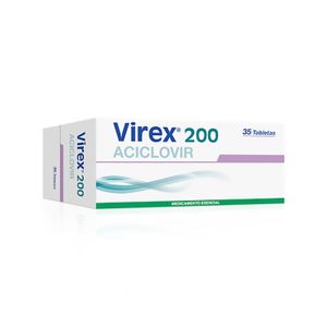 Virex (Aciclovir) 200Mg X 35Tab.Ef